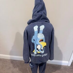 Bluey Hoodie & Jogger Set – Size 5T